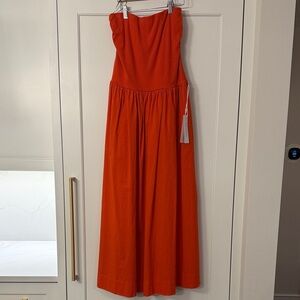 Stateside Voile mixed media dress